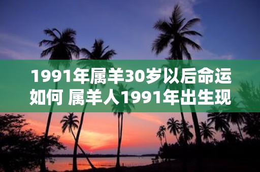 1991年属羊30岁以后命运如何 属羊人1991年出生现年30岁以上未来命运如何