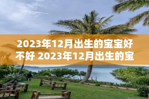 2023年12月出生的宝宝好不好 2023年12月出生的宝宝会有什么特点和优势吗