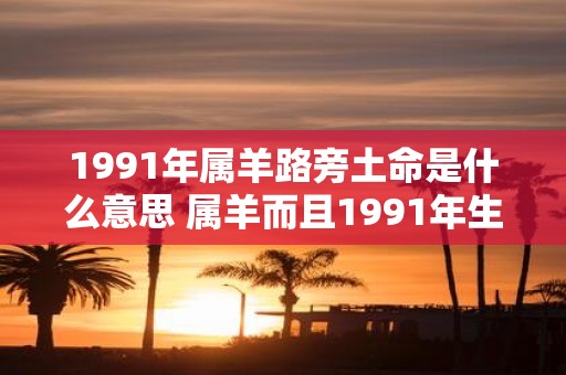 1991年属羊路旁土命是什么意思 属羊而且1991年生肖为土的人路旁土命代表什么含义