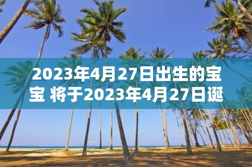 2023年4月27日出生的宝宝 将于2023年4月27日诞生的宝宝你是否已做好准备