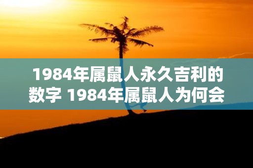 1984年属鼠人永久吉利的数字 1984年属鼠人为何会拥有永久吉利的数字