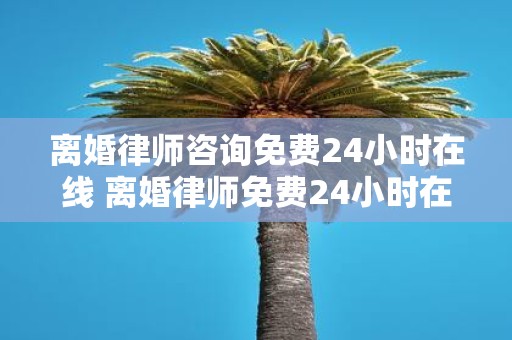 离婚律师咨询免费24小时在线 离婚律师免费24小时在线咨询是否可信