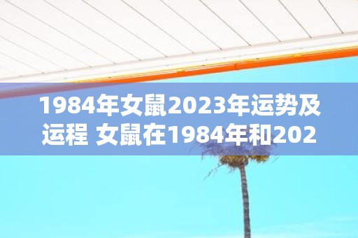 1984年女鼠2023年运势及运程 女鼠在1984年和2023年的运势及运程如何