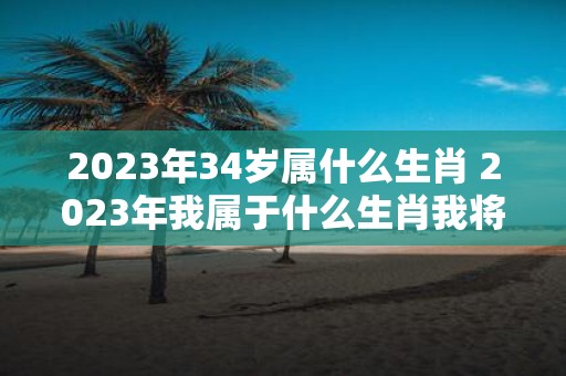 2023年34岁属什么生肖 2023年我属于什么生肖我将年满34岁