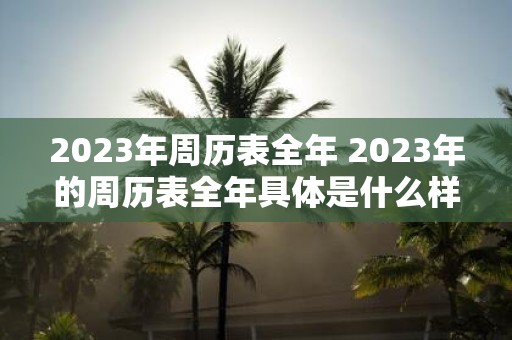 2025年周历表全年 2025年的周历表全年具体是什么样子的