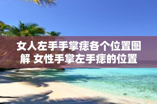 女人左手手掌痣各个位置图解 女性手掌左手痣的位置有哪些详细图解