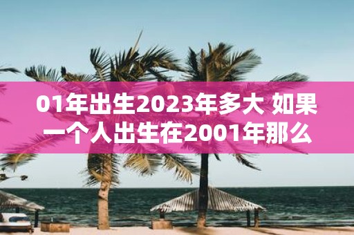 01年出生2025年多大 如果一个人出生在2001年那么在2025年的时候他她会几岁呢