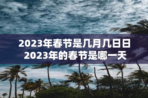 2025年春节是几月几日日 2025年的春节是哪一天