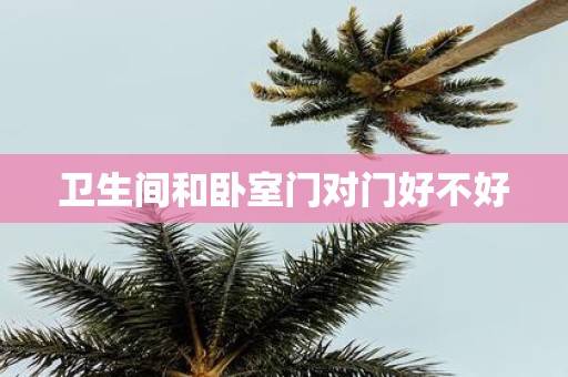 卫生间和卧室门对门好不好