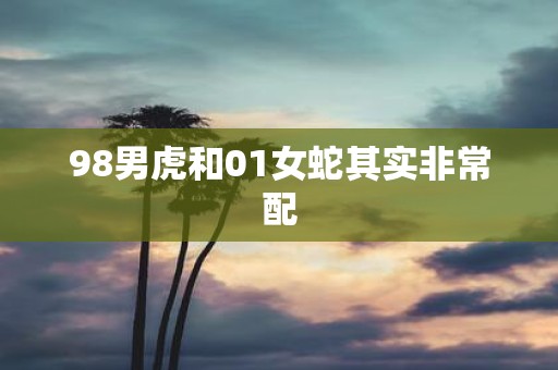 98男虎和01女蛇其实非常配