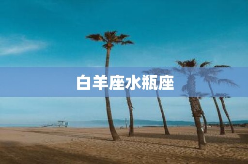 白羊座水瓶座