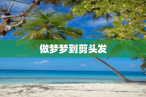 做梦梦到剪头发