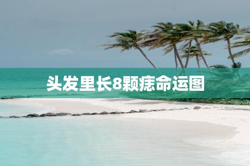 头发里长8颗痣命运图