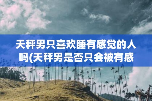 天秤男只喜欢睡有感觉的人吗(天秤男是否只会被有感觉的人吸引？)