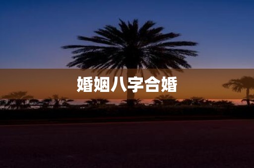 婚姻八字合婚