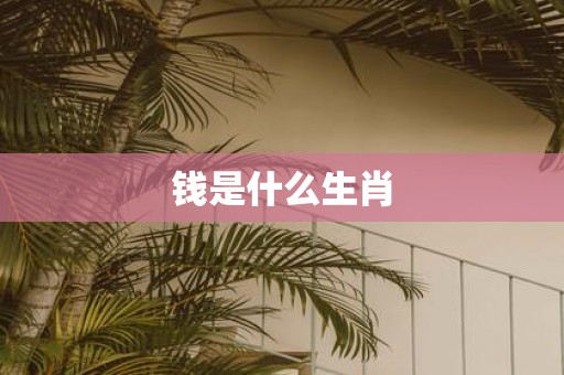 钱是什么生肖