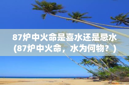 87炉中火命是喜水还是忌水(87炉中火命，水为何物？)
