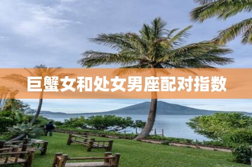 巨蟹女和处女男座配对指数