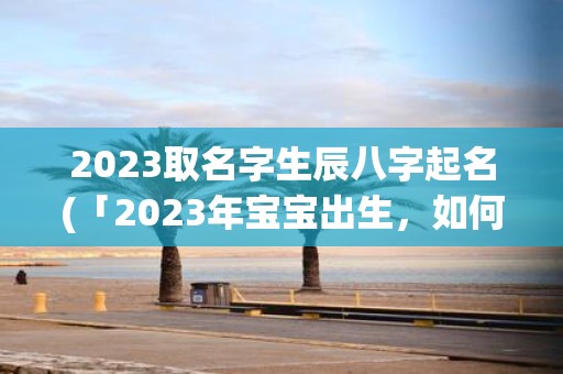 2025取名字生辰八字起名(「2025年宝宝出生，如何根据生辰八字取得好寓意的名字？」)
