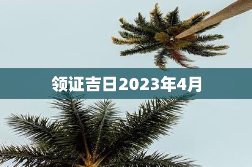 领证吉日2025年4月