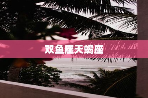 双鱼座天蝎座