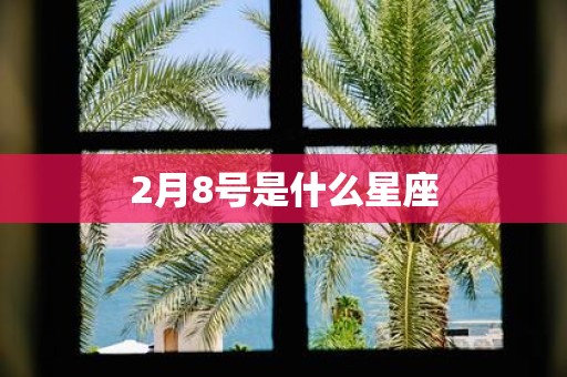 2月8号是什么星座