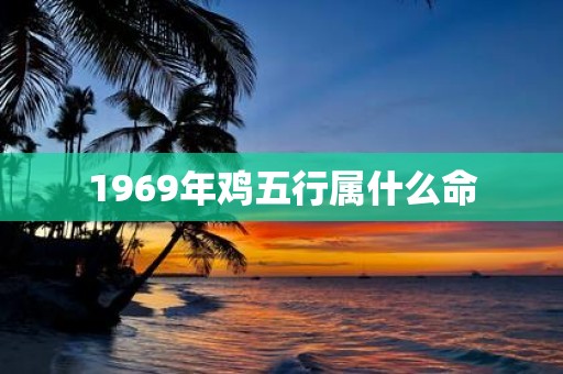 1969年鸡五行属什么命