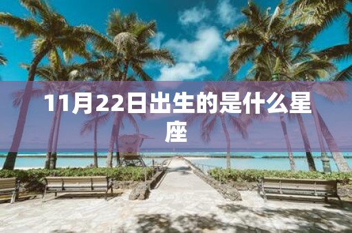 11月22日出生的是什么星座