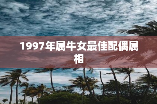1997年属牛女最佳配偶属相