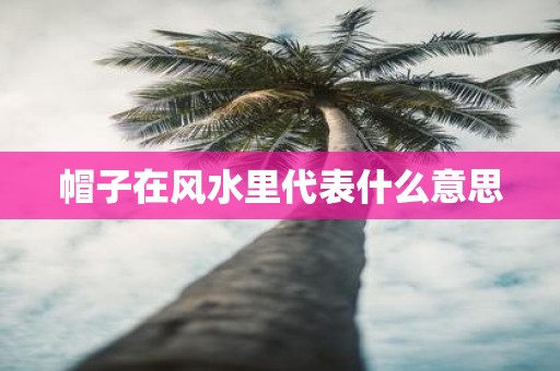 帽子在风水里代表什么意思