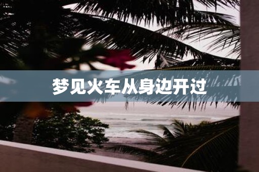 梦见火车从身边开过