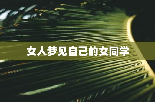 女人梦见自己的女同学