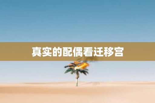 真实的配偶看迁移宫