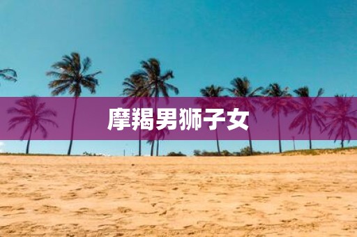 摩羯男狮子女