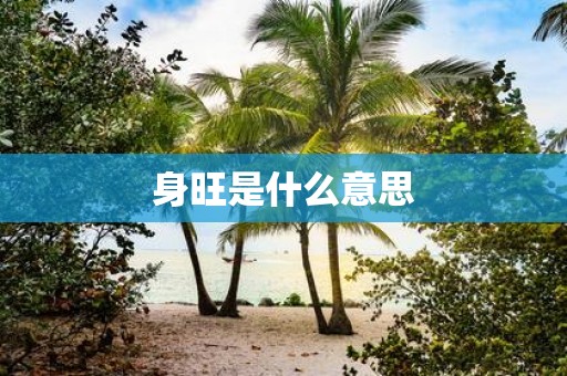 身旺是什么意思