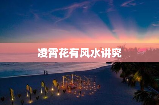 凌霄花有风水讲究