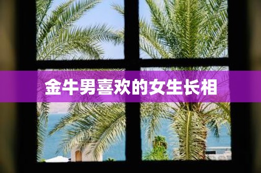 金牛男喜欢的女生长相