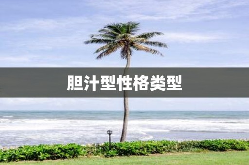 胆汁型性格类型