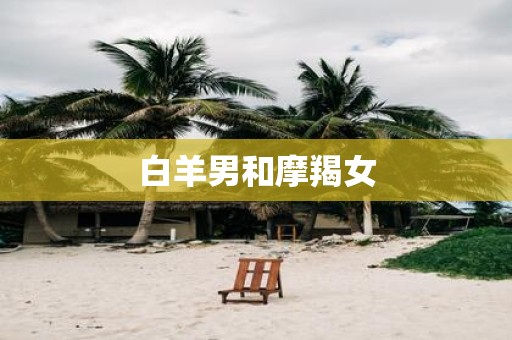 白羊男和摩羯女