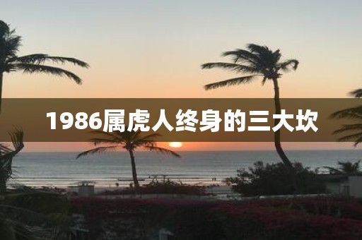 1986属虎人终身的三大坎