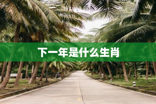 下一年是什么生肖