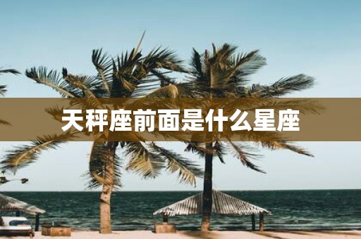 天秤座前面是什么星座