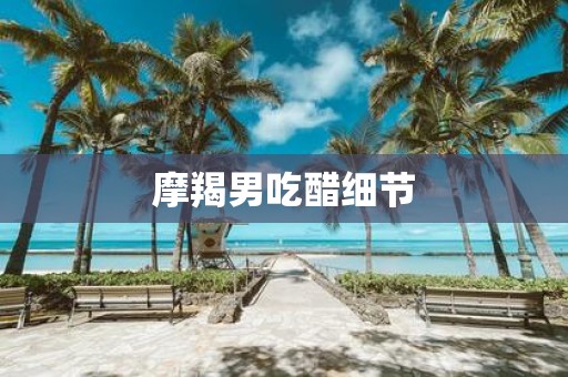 摩羯男吃醋细节