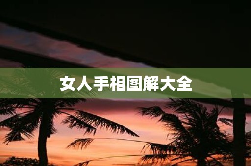 女人手相图解大全