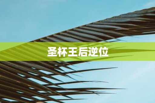 圣杯王后逆位