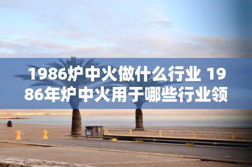 1986炉中火做什么行业 1986年炉中火用于哪些行业领域