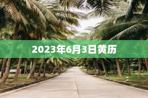 2025年6月3日黄历