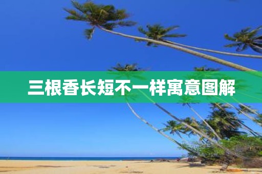 三根香长短不一样寓意图解
