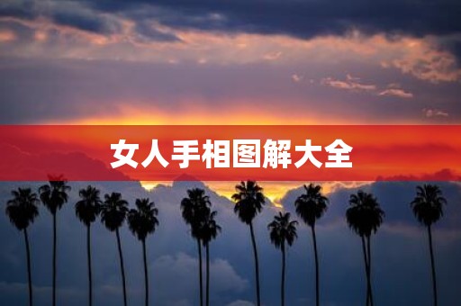 女人手相图解大全