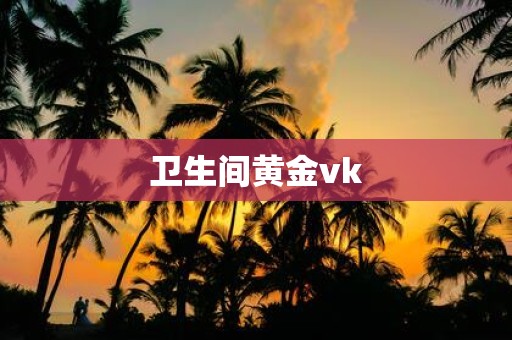 卫生间黄金vk